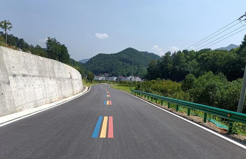 皖鄂通道（太平大橋至祝家灣段）公路水毀修復(fù)提升工程全線(xiàn)完工